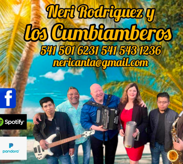 Neri Rodriguez y Los cumbiamberos - Eugene Oregón USA